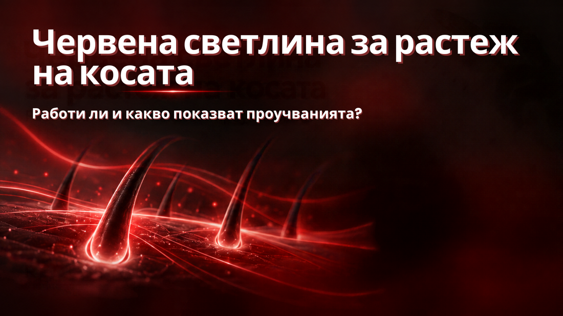 Червена светлина за растеж на косата: работи ли и какво показват проучванията?