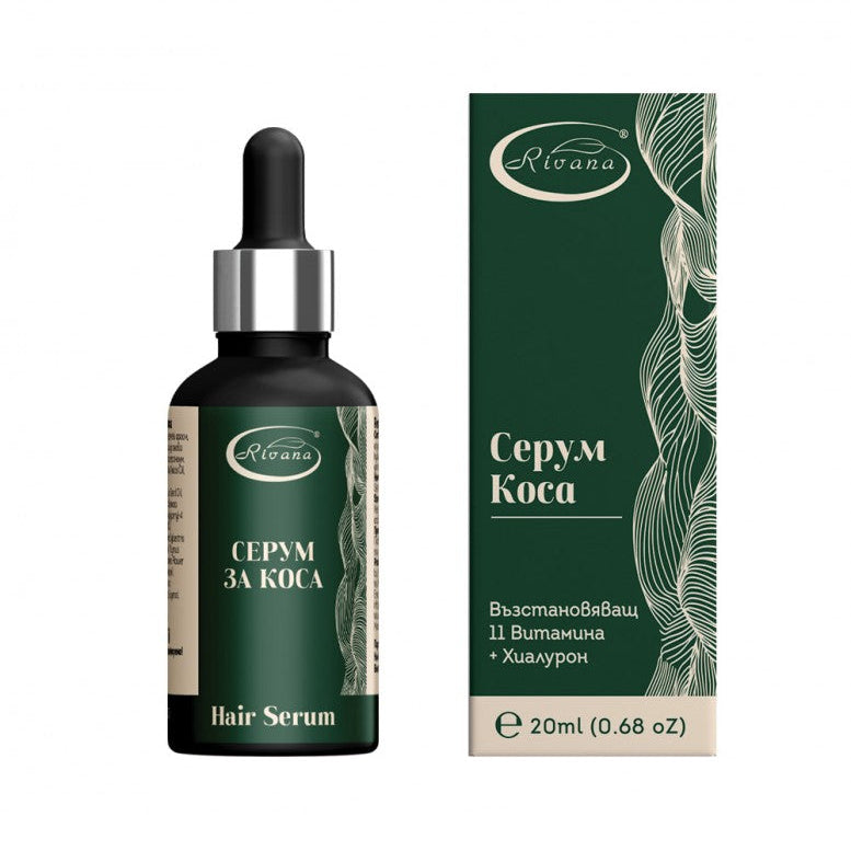 Rivana - Възстановяващ серум за растеж и укрепване на косата (20 ml)